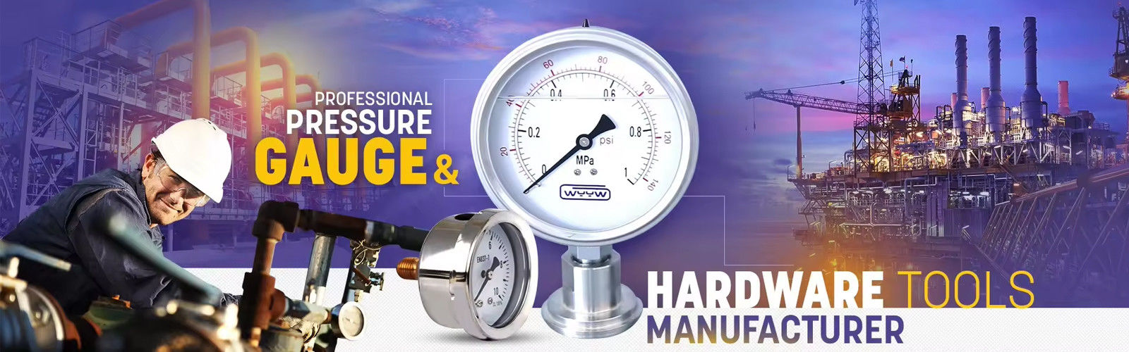 Economy Pressure Gauge