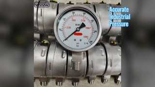 Industrial Pressure Gauge 100mm Bottom Mount
