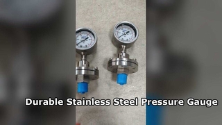 Stainless Steel Diaphragm Seal Pressure Gauge Durable Industrial Solution