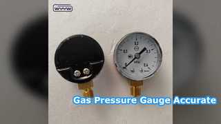 50mm Gas Pressure Gauge 0.4MPa Bottom Connection