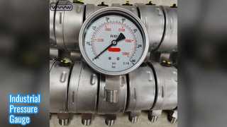 100mm Pressure Gauge Industrial Bottom Mount