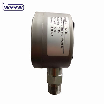Bar Psi InHg Precision Portable Digital Pressure Gauge 80mm 100mm