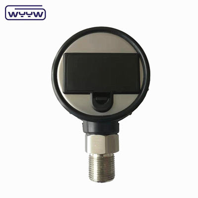 0.1% 0.2% High Precision Digital Pressure Gauge Stainless Steel With Rubber Cover