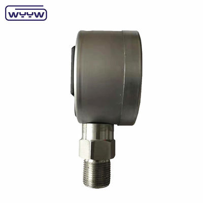 0.1% 0.2% High Precision Digital Pressure Gauge Stainless Steel With Rubber Cover