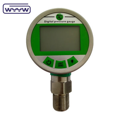Panel Mounting Digital Pressure Gauge 60mm With 4.5V Battery Power Supply