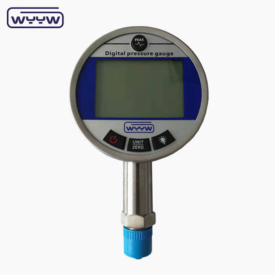 400bar 300bar Psi MPa LCD Digital Manometer Pressure Gauge Bottom Mount
