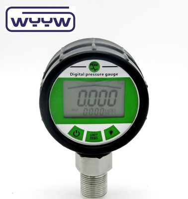 65mm 80mm 100mm Digital Pressure Gauge Manometer With Rubber Boot Cover