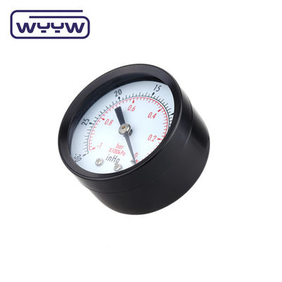 -100-0kpa 40mm Gas Pressure Vacuum Gauge OEM ODM Customized