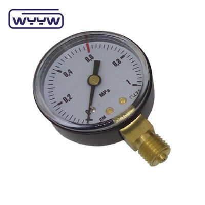 Commercial pressure meter pressure regulator use natural gas 50mm manometer supplier co2 pressure gauge