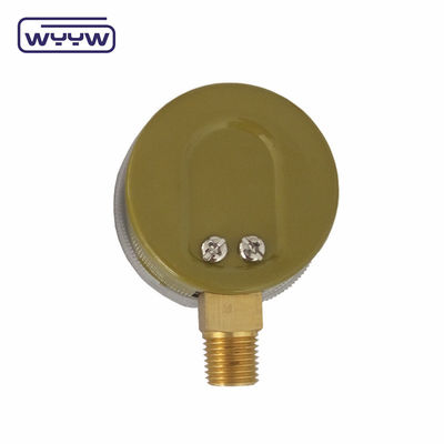 Commercial pressure meter pressure regulator use natural gas 50mm manometer supplier co2 pressure gauge