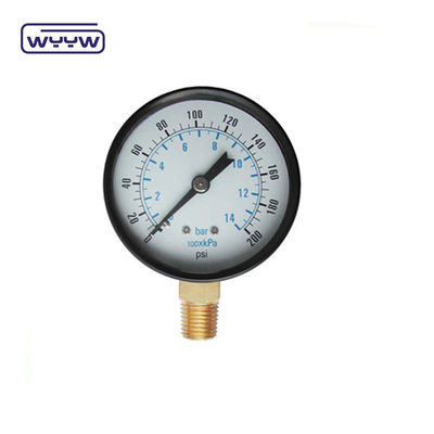 Used to measure instruments 60mm economic 0-10bar air atmospheric pressure gauge