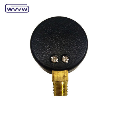 WYYW pressure gauge price bottom connection 2" 50mm plastic case air pressure gauge lpg gas manometer