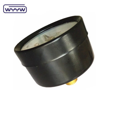 Good Quality 2 inch Borbon Tube Type Center Back Connection 1/4"NPT BSP Low 9 Psi Manometer Pressure Gauge