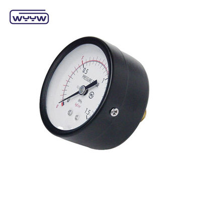 Pressure gauge portable 2.5" 60mm 10bar 16bar hot sale axial price analog pressure gauge water manometer