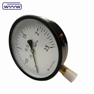 Made in China factory price high precision 6 inch bottom connection 150mm pressure gauges tester