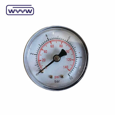 China pressure gauge factory price 1.5&quot; 40mm 0-3.5bar plastic axial gas manometer