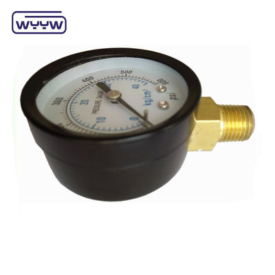 customizable rear mounting 150 psi hot sale 60mm general manometer M12X1.5 air 10 bar pressure gauge