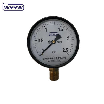Price WYYW factory 1MPa 1.6MPa 100mm pressure gauge M20X1.5 G1/2&quot; water manometer