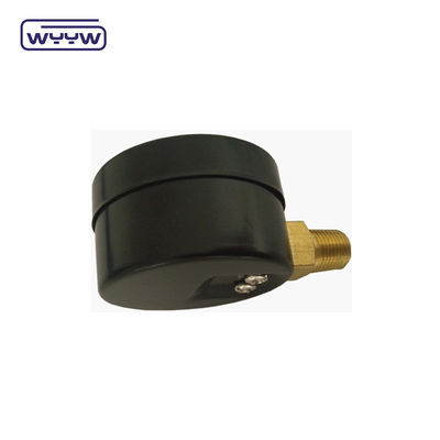Bottom 40mm 1.5' Argon Gas Pressure Gauge Plastic Material