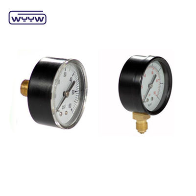 2" China factory steel plastic normal manometer