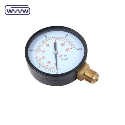 100mm Bourdon Tube Manometer Carbon Steel General Pressure Gauge