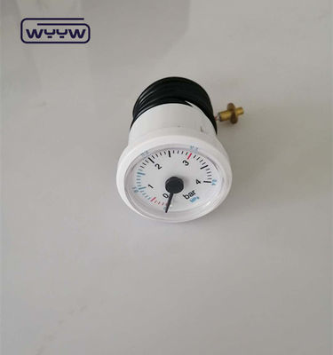 40mm 0-4bar Wall Hung Boiler Pressure Gauge Black Steel Material