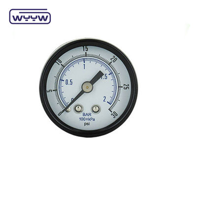 OEM ODM OBM Economy Pressure Gauge 1.5" 30 Psi Pressure Gauge Dual Scale