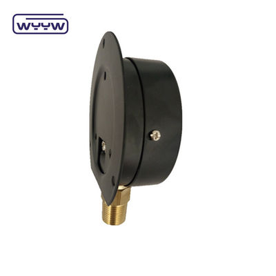 75mm Flange Type Economy Pressure Gauge Kg And Psi Bottom Mount