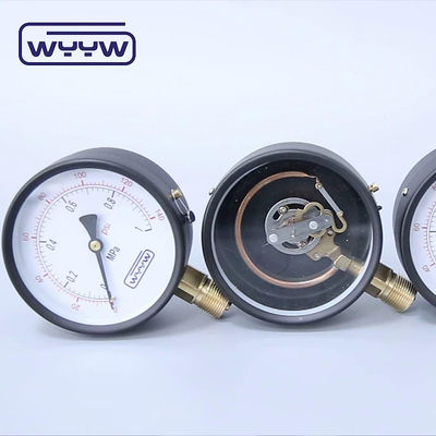 100mm Water General Commercial Pressure Gauge Manometer Bottom Mount