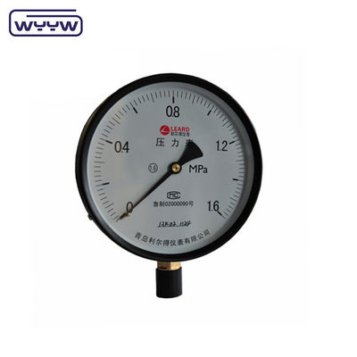 Large Dial Economy Pressure Gauge Manometer 150mm Dial OEM