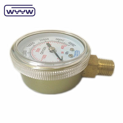 oxygen cylinder pressure gauge