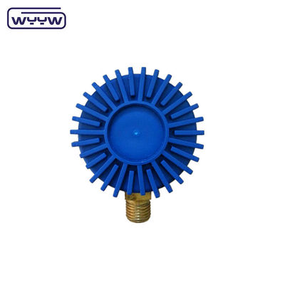60mm Economy Pressure Gauge Manufacturer With Rubber Protective Cover