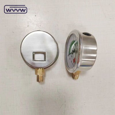 CE Approval EN837-1 Glycerine Oil Filling Hydraulic 0-25 Bar G1/4&quot; Oil Filled Color Pressure Gauge