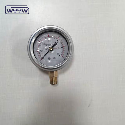 2.5&quot; liquid filled pressure manometer EN837-1 radial pressure gauge