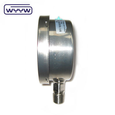 Dial Tire Hydraulic Manometer Pressure Gauge With Brass Internals And Stainless Steel Case Mpa Psi