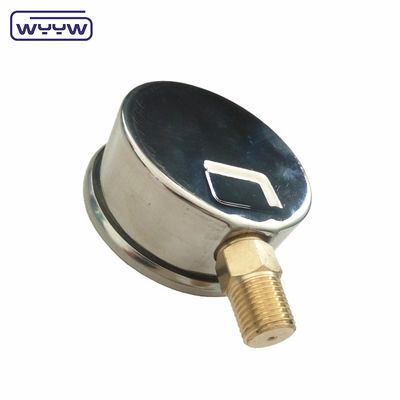 China custom OEM stainless steel hydraulic oil safe gauge pressure gauge,oil pressure gage,mini air differential pressure gauge