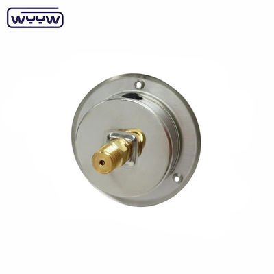flange 63mm dual scale shock proof grade 2.5% precision manometer hydraulic pressure gauge 16 bars
