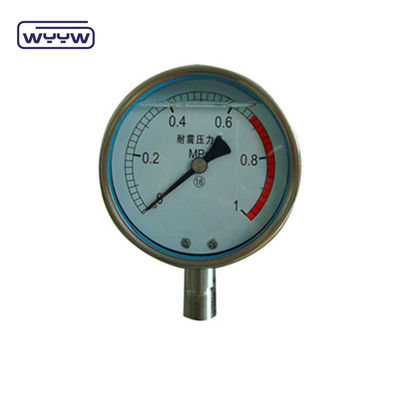 1/8" NPT Bottom Connection Pressure Gauge 1.5" 40mm Oil Pressure Test Gauge