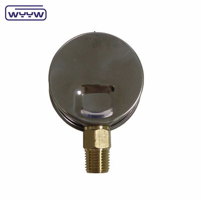 Glycerine Filled 2&quot; Pressure Gauge Manometer Bottom / Back And Panel Mounting