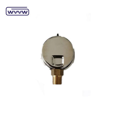 SS Case Gas Test Pressure Gauge 40mm Dial Size Back Mount