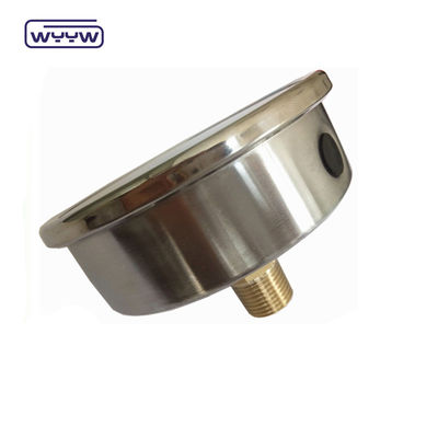 100mm axial oil anti-vibration pressure manometer