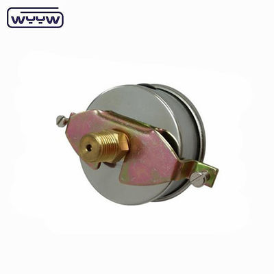 Water Tank 60mm Oil Pressure Gauge U-Clamp With Stainless Steel Case