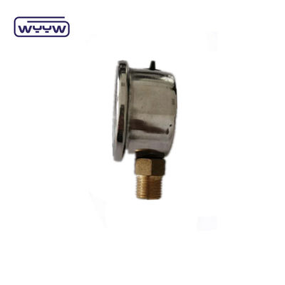 40mm Vertical Manometer Hydraulic Oil Pressure Gauge Back Mount