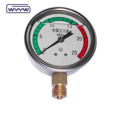 4&quot; Oil-Filled Marine Pressure Gauge Manometer With Stainless Steel Case