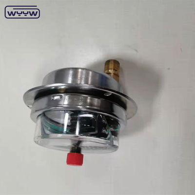 0-1MPa Electrical Contact Pressure Gauge , Silicone Oil Filled Pressure Gauge With Flange