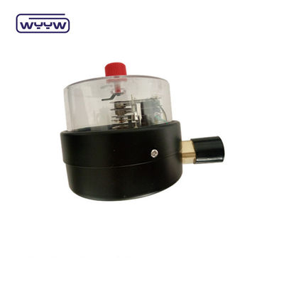 100mm black steel bottom pressure manometer with electric contact