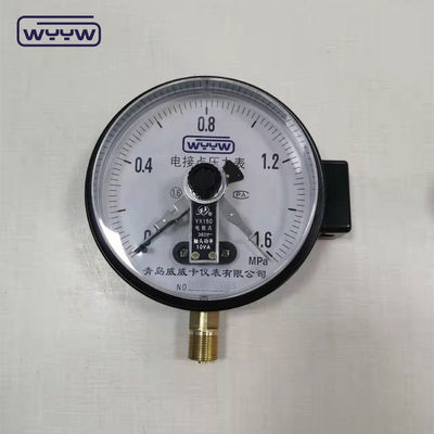 China factory YXC-150 6 inch Electric contact manometer pressure gauge 150mm