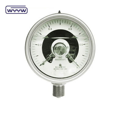 100mm Silicone Filled Electric Oil Pressure Gauge Back Mount