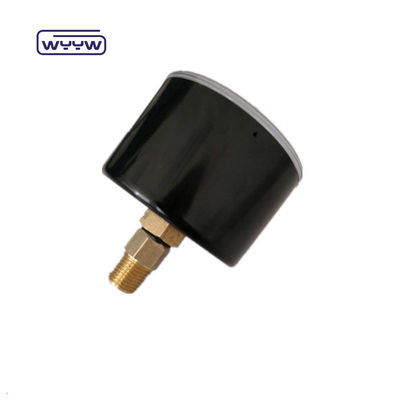 63mm Mmh2o Axial Mbar Bellows Pressure Gauge Manometer With SS304 Case