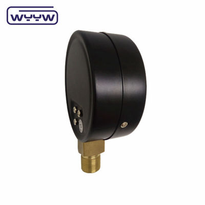 Low Manometer SS 63mm InH2O WC Pressure Gauge Mbar Bellows Pressure Gauge